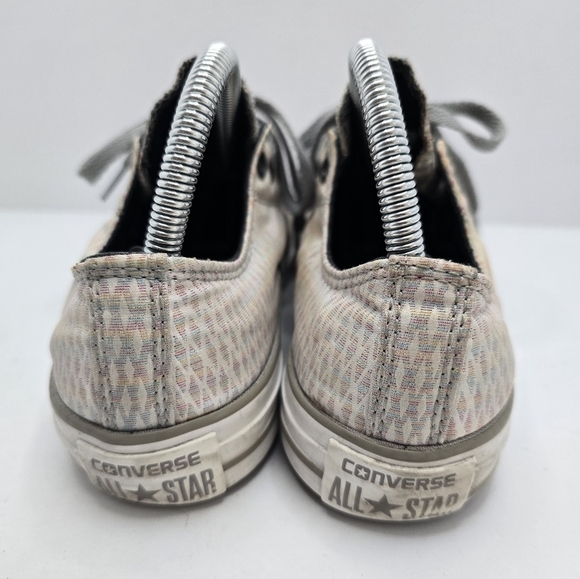 Converse | Chuck Taylor's All-Star metallic diamond low-top sneakers | WMS 8 - Picture 8 of 12